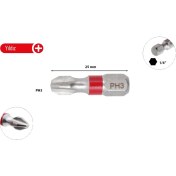 Resim Ceta Form Ph3 x 25 mm Yıldız Bits Uç Renk Kodlu CB/253TC (1 Adet ) 