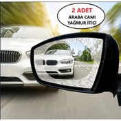 Resim ANI OFİS KIRTASİYE A K 2 adet Araba Yağmur Geçirmez Film, Yan Camlar ve Dikiz Aynaları için Anti-sis Nano Film 
