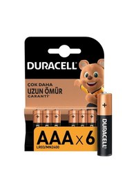 Resim Duracell 6lı Aa Kalem Pil 