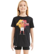 Resim Galatasaray Çocuk Icardi T-shirt C232261 Siyah 