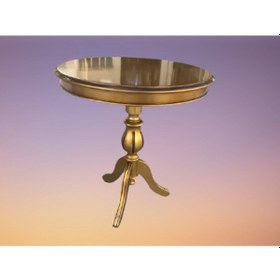 Resim Fiskos Baba Ayak Model Parlak Ihlamur Ağacı Ayak Parlak Gold Mdf N11.2465 