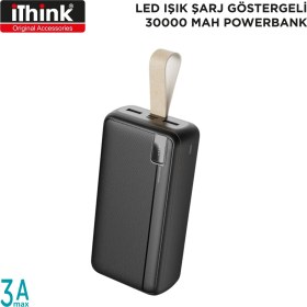 Resim iThink Original Accessories 30.000 Mah Powerbank Hızlı Şarj LED Işık Göstergeli PB-610 