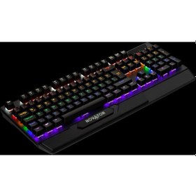Resim HepsiPhone Uyumlu Novator G505/10 Klavye Blue Swıtch Oyun Mekanik Rgb 