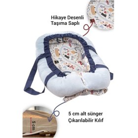 Resim Wellgro Adventure Babynest Bebek Yatağı Anne Yanı Bebek Yatağı 