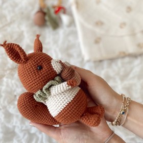 Resim Amigurumi Sincap Deluxe Bebek Seti - Oyuncak 