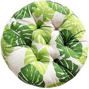 Resim Round Chair Cushion Chair Cushion for Home Office Garden Decorative Cushion for Patio Tatami Seat Indoor Outdoor 40*40cm (FMY) 