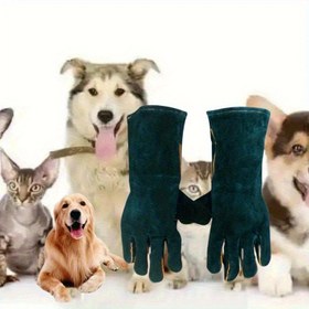 Resim Her mevsime uygun, yüksek kaliteli 360 derece koruma sağlayan çift güvenlik özellikli evcil hayvan bakım ve veteriner kullanımına özel iskambilci! 