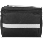 Resim Reedark Bisiklet Ön Çantası - Yalıtımlı, Reflektörlü, 600d Kumaş, Mtb İçin Siyah 