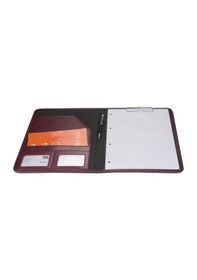 Resim 2K Kapaklı Sekreterlik A4 Padfolio 100 Yaprak Kapasiteli Vegan 24,5x32 CM (412-1) 