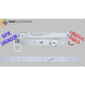Resim Vestel Uyumlu 39H9400, FİNLUX 39FX420H, HI-LEVEL 39HL550 LED BAR TAKIMI 