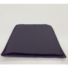 Resim Knsz sırt minderi 1 li mazlum mor suni deri cırtlı tel sandalyesi sırtı için 