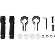 Resim Motion003 Sarı Cnc Alüminyum 8mm Katlanır Universal Motor Pedalı Motosiklet Moped 