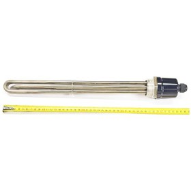 Resim Sern Prıme 1 1/2" 10KW Paslanmaz Bakalit Maşon 40CM CR316 Kafa Isıtıcı Rezistans 220/380V 