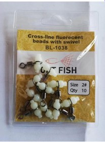 Resim Boncuklu Fırdöndü Portfish Bl-1038 No:4 - Standart 