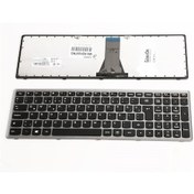 Resim Lenovo Uyumlu Ideapad S510 Notebook Klavye Gri Çerçeve 