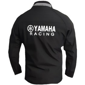Resim Yamaha Softshell Ceket Mont Rüzgar Ve Su Geçirmez Siyah 