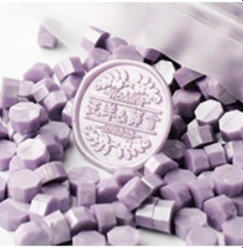 Resim Mühür Mumu 100 Davetiye Için 300 Boncuk Model: 54 Leylak 