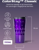 Resim Cooker Yeni 0,35 Ml Paslanmaz Çelik 350 Ml Termos Çay Kahve Piknik Kamp Outdoor Ofis Otel Kafe Okul 