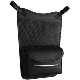 Resim Koltuklar Arası Araba Düzenleyici Çok Fonksiyonlu Saklama Çantası Ön Ve Arka Çift Kullanımlı Mendil Kutusu Siyah 