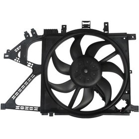 Resim Opel Corsa C 04/06 Radyatör Fan Davlumbazı Komple 1.4 7 Kanat Motorlu - S 