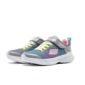 Resim Skechers Snap Sprints 2 0 Stars Away Kız Çocuk Gri Günlük Ayakkabı 