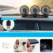 Resim Taşınabilir USB Araba Hava Dolaşımı - Ayarlanabilir Rüzgar Hızı, Araç Soğutma ve Taze Hava İçin İdeal, Pil Gerektirmez, Araç Soğutma Çözümü|Modern Estetik|USB Güçlü, Taşınabilir Hava Dolaşımı 
