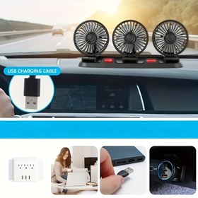 Resim Taşınabilir USB Araba Hava Dolaşımı - Ayarlanabilir Rüzgar Hızı, Araç Soğutma ve Taze Hava İçin İdeal, Pil Gerektirmez, Araç Soğutma Çözümü|Modern Estetik|USB Güçlü, Taşınabilir Hava Dolaşımı 