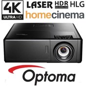 Resim OPTOMA UHZ55 4K Lazer Home Cinema Projeksiyon Cihazı 