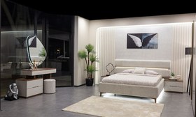 Resim Lotus Modern Yatak Odası Takımı - Olsun / Olsun ( 1 Adet ) / Olsun ( 2 Adet ) 