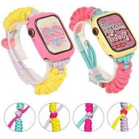 Resim Wondernest Uyumluwatch Sones Saat Kordonu İos 7 41mm Düğümlü Naylon Bant 