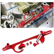 Resim Araba Modifikasyonu Gaz Kelebeği Tabanı Kablosu Taban Bölümü Alüminyum Alaşımlı Gaz Kelebeği Kablosu Kırmızı 