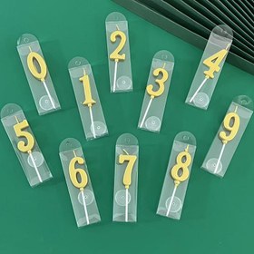 Resim Altın dijital mumlar, doğum günü partileri, yaratıcı tatlılar, bağımsız kutulu pasta süslemeleri, şenlik aksesuarları, parti dekorasyonu, şık tasarım, Dekoratif unsurlar, sanatsal dokunuş, İnce işçilik, Tatlılara eklentiler, Parti malzemeleri, Evde fırın çalışanlar, Tart tutkunları 