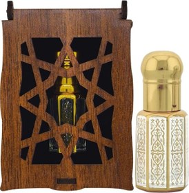 Resim Beyaz Misk Kokusu 6 ML + Ahşap Kutu 