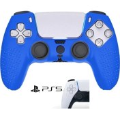 Resim Feza Ps5 Dualsense Mavi Kaydırmaz Kol Kılıfı 
