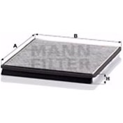 Resim Renault Megane Scenic 1.9 Dt 1996-1999 Mann Karbonlu Polen Filtre N11.17827 