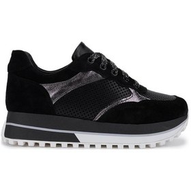 Resim Tamer Tanca Kadın Hakiki Deri Siyah Süet Sneakers & Spor Ayakkabı 775 383 Bn Ayk Y25 Syh Suet/dr Siyah-süet 