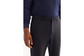 Resim AVVA Erkek Lacivert Klasik Bel Bi-Stretch Kırışmayan Slim Fit Pantolon A52Y3209 
