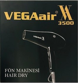Resim Fön Makinesi Vega Air 3500 Gerçek 2500 Watt Profesyonel 