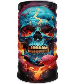 Resim Bebo Store Extreme Spor Motor Ve Bisiklet Kullananlara Özel Desenli Buff Boyunluk Bandana Balaklava Kuru Kafa-10 