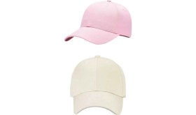 Resim Ritagarcia Unisex 2’li Set Basic Beyzbol Şapkası - Ayarlanabilir Pamuklu Cap Paketi 