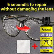 Resim Yüksek Şeffaflıkta Gözlük Çizik Onarım Ajanı: İnce Çizgileri ve Bulanıklığı Hızlıca Giderir, Miop Gözler, Okuma Gözlükleri ve Akıllı Saat Ekranları İçin Uygun, Nano Formülü İz Bırakmaz, Görsel Berraklığı Artırır 