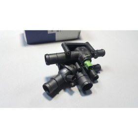 Resim Vw Bora 1999-2005 1.6 Komple Termostat Gövdesi Manuel Mahle 