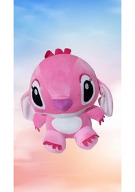 Resim Lilo Ve Stitch Peluş Sevimli Oyuncak 35 Cm PEMBE 