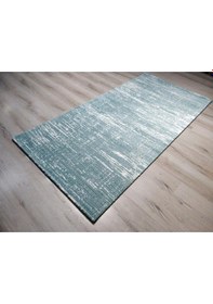 Resim Tiffany Halı Rüzgar Rgr01T Turkuaz 100Cm Eninde Kesme Yolluk Halı 