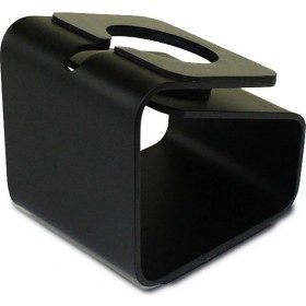 Resim Microcase Apple Watch Uyumlu Seri 5 40 mm Için Alüminyum Şarj Standı - Siyah 