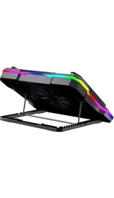 Resim Storemax GT100 Gaming Laptop Sogutucu 2200RPM, Rgb Işıklı, LED Soğutucu 