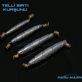 Resim Telli Sırtı Olta Kurşunu, 25gr. - 500gr. Seçenekli 