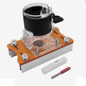 Resim BGA Freze yönlendirici için yuva bulucu, 2'si 1 arada oluklu taban ve tutturma standı 