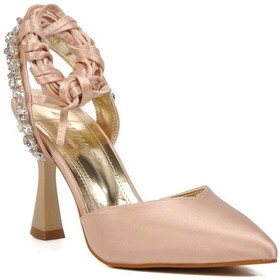 Resim Ayakmod 461014 Bej Kadın Abiye Ayakkabı 001 