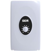 Resim SEM Tulpar12000 Watt Merkezi Sistem Ve Güneş Su Isıtma Sistemine Uyumlu Monofaze Şofben Manuel 